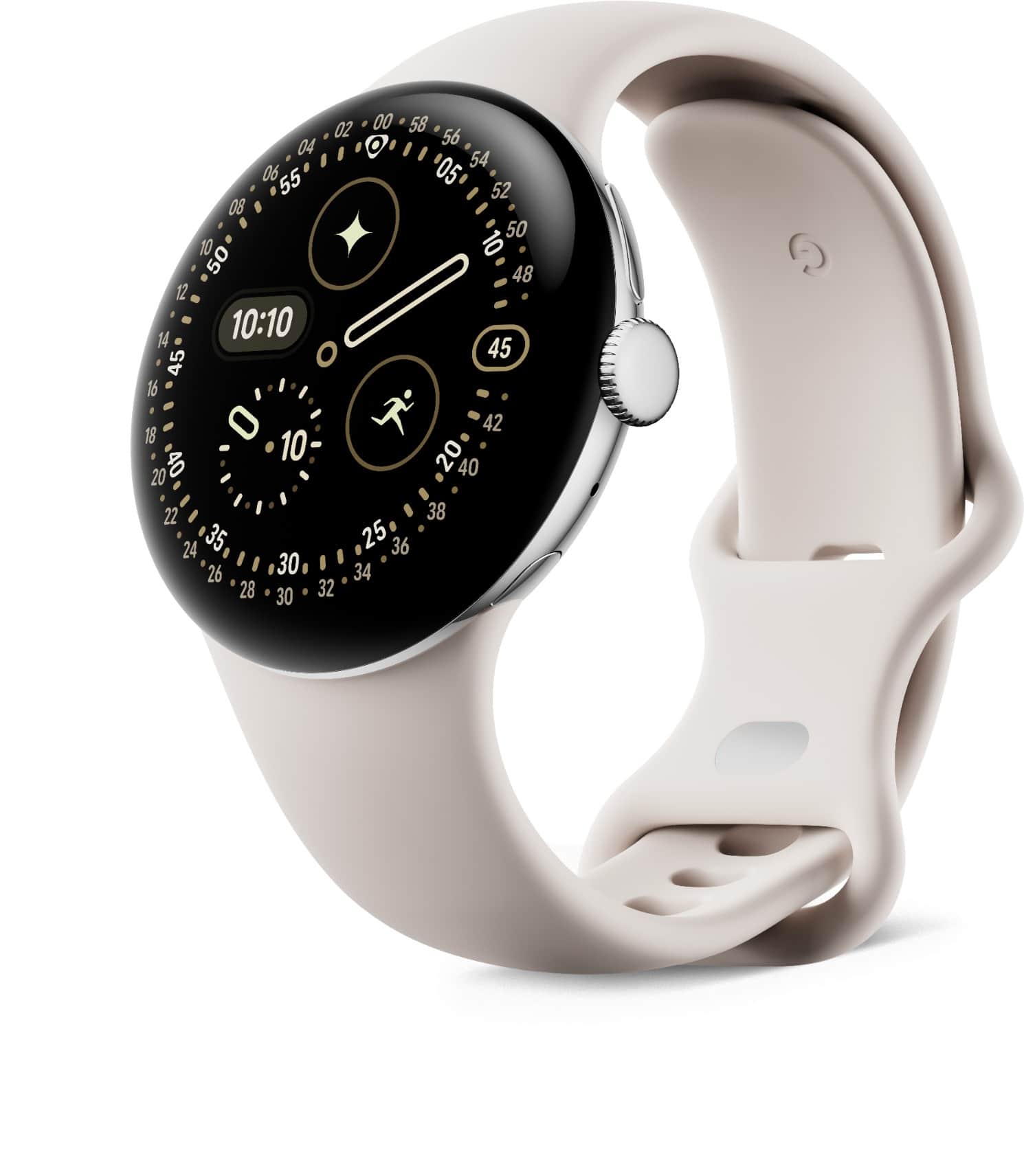 Google Pixel Watch 4 41mm Porcelain/Silver