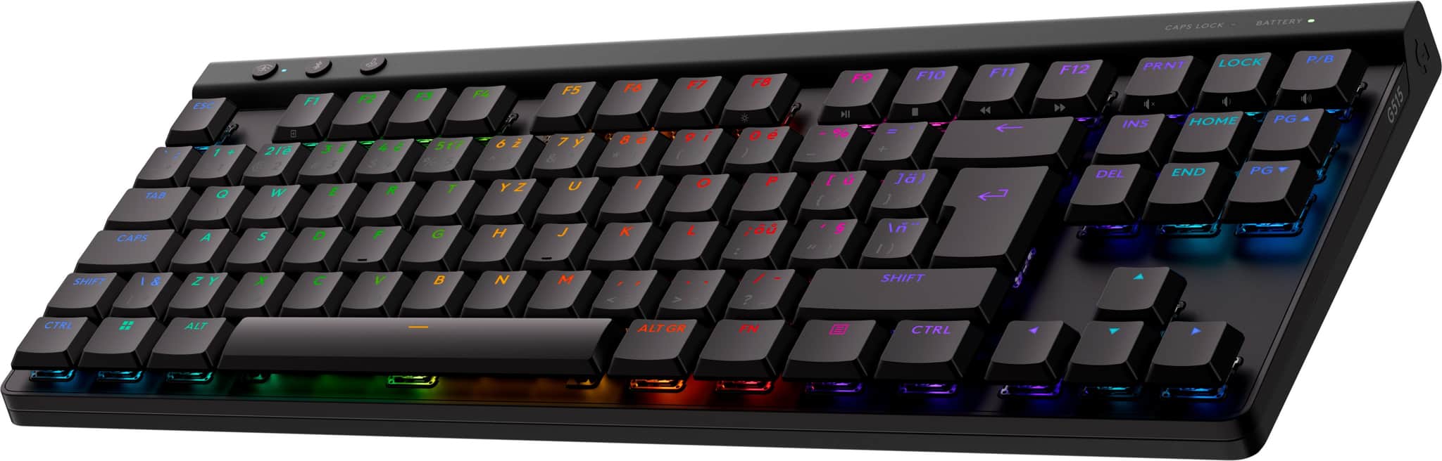 Logitech G515 TKL Lightspeed Tactile Black - CZ/SK