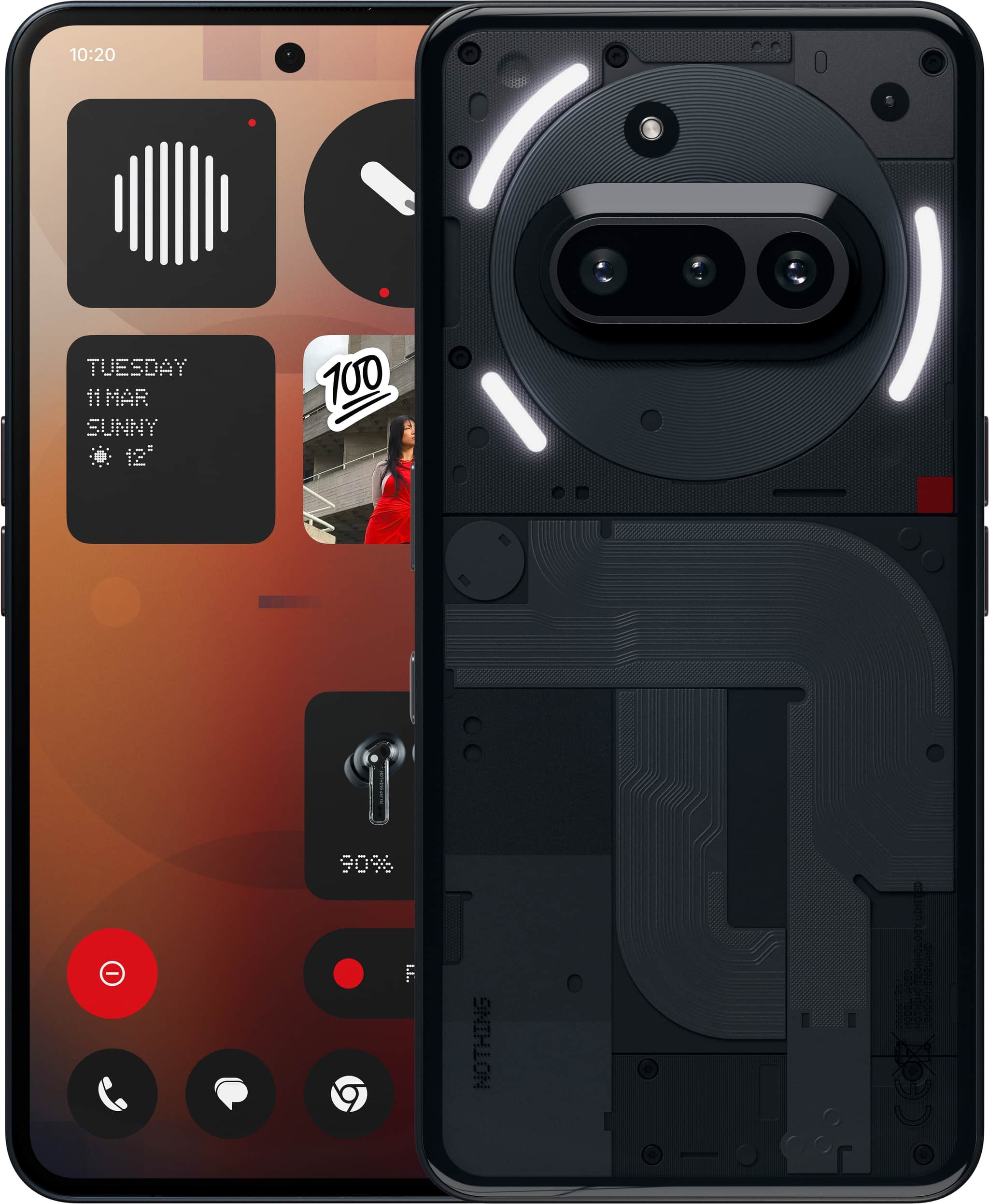 Nothing Phone (3a) 12GB/256GB Black